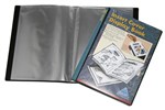 Colby A4 30pg Insert Front Cover Display Book BLACK