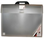 Colby Art Gusseted A2 Art Carry Satchel CLEAR