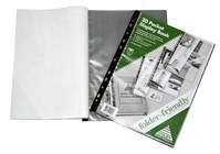 Folder Friendly A4 20 Page Insert Front Cover Display Book